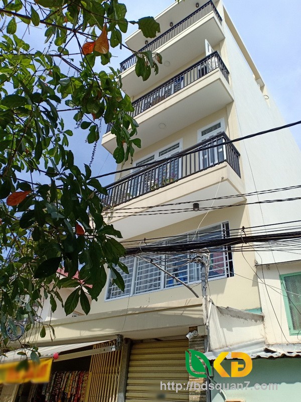 Bán nhà trọ cao cấp 4 lầu hẻm 1225 Huỳnh Tấn Phát quận 7.